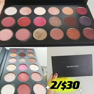 2/$30 Morphe 18r eyeshadow palette Rosy galaxies